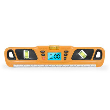 Livella A Bolla D'Aria Inclinometro Scala Orizzontale Righello Display LED Elettronico Goniometro Misuratore di Livello Magnetico A