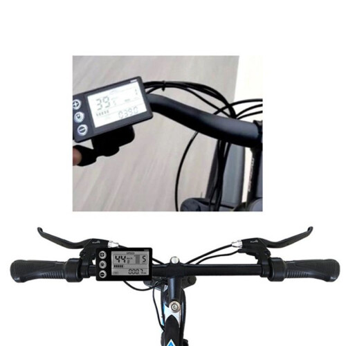 S866 Electric Bicycle Display LCD Meter for Intelligent Controller Ebike Panel SM Plug Electric Bike 36V 2