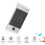 IP65 Rainproof Access Controller Reader TTLock APP Remote Control Metal Support Fingerprint Card Password App Silver 3