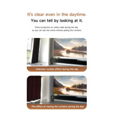 Home Ultra-High-Definition Projector 1080P Projector with Zoom Electric Focus Projector WIFI Mobile Phone Projection