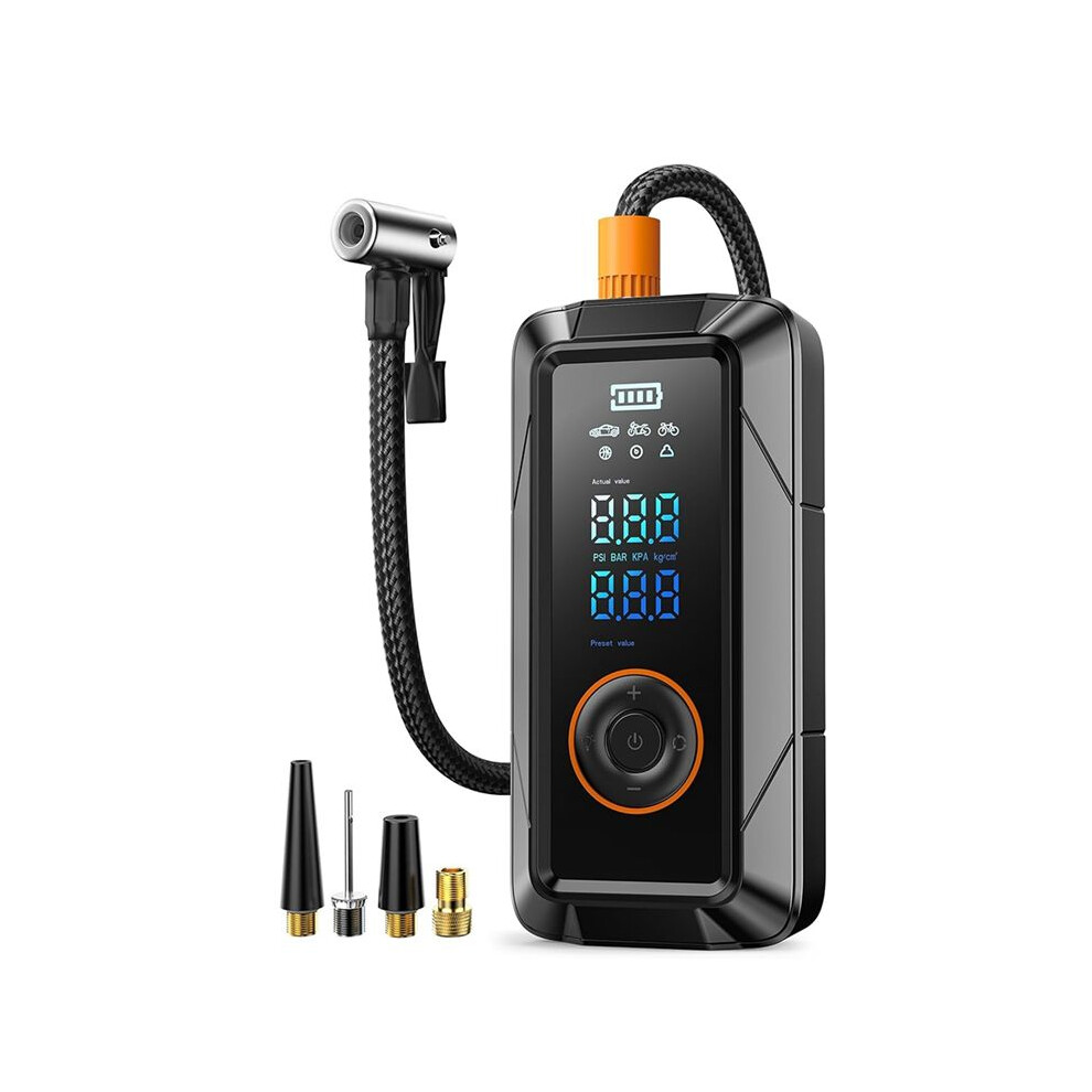 Portable Tire Inflator Air Compressor 160Psi Cordless Inflator Air Bike Pump With Pressure Gauge For Cars Bikes Balls 6033435453572