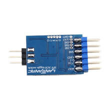 FPV 3CH Vippomkopplarmodul Kameraomkopplare PWM 5-12V Videoomkopplare Kompatibel med RC-Kamera för FPV-Drönare