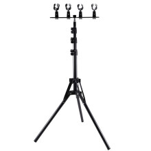 Microphone Bar Base Mic Holder with Mic Clip for Live Streaming Mic Clip Stands Microphone Support,C