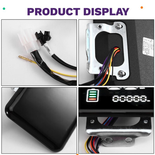 48V-72V Colour LCD Digital Speedometer for Electric Scooter Bicycle E-Bike 1