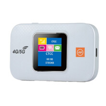E5577 4G LTE Mobiele Wifi-Router - Draadloze Internet-Hotspot, 3000 MAh-Batterij, Lcd-Scherm, Supersnelle Draagbare MiFi