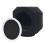 Mic Isolation Shield Filter Wind Shield Acoustic for Record Studios Mic Sound-Absorbing Foam Vocal Isolation  Black 1