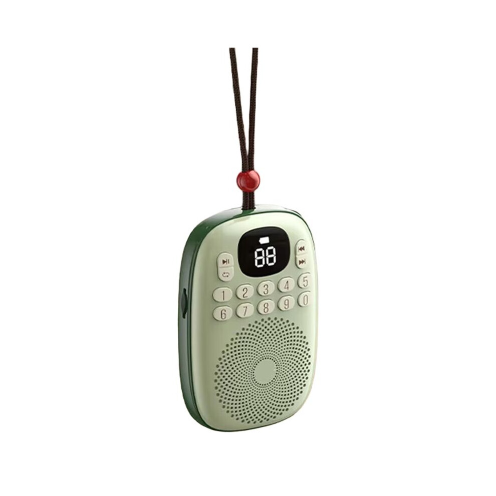 Pocket Fm Radio Led Display Digital Radios Receiver Rechargeable 5.4 Speaker Tf Card Mp3 Music Box Player C 6031405376173