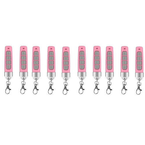 10pcs 433MHz Remote Control Compact Wireless Duplicator for Garage Doors Gates Systems Universal Compatibility