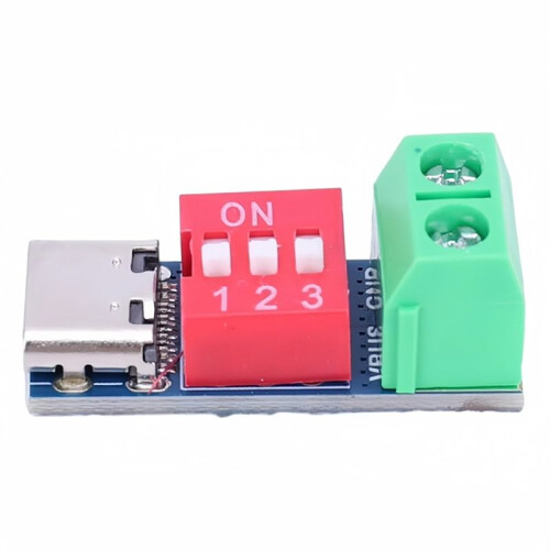 5Pcs PD Fast Charging Test Board 5-20V Adjustable PD Trigger Module USB Type-C 100W Power Supply Tester 2