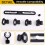 Support de Microphone avec Clip pour Diffusion en Direct, Support de Microphone, B 6