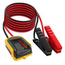 For  20V Li-Ion Battery Jump  Adapter Car Booster Cable Auto Emergency Jumper Cables