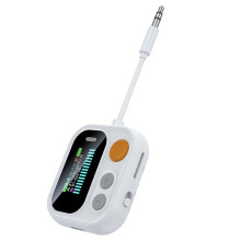 2-in-1 Bluetooth5.4 Audio Receiver Transmitter Color Screen  Adapter with Mic 3.5MM AUX Stereo Music for Car TV