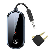 Multipoint Connect 5.4 Ontvanger Zender Handsfree Bellen Stereo 3.5mm AUX Draadloze Audio Adapter voor PC TV B