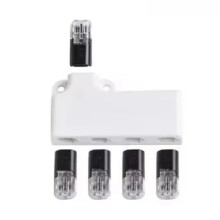Drahtverteilerstecker 18-22 AWG, Schnellverbinder, Crimpklemmen, LED-Anschlüsse, 2P, Elektrische Kabelanschlussdose, 1 Punkt, 4
