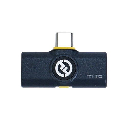 Wireless Lavalier Microphone Accessories Type-C Receiver with Charging Case for Hollyland Lark M2