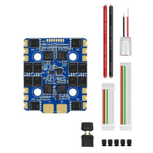 SEQURE Blueson A1 ESC 128KHz 4IN1 Electronic Speed Controller for FPV Drones Racing & Freestyle 6S 65A AM32