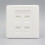4 Sockets CAT6A RJ45 Faceplate LAN Network Outlet Jack Shielded Ethernet Wall Panel Board 86x86mm Network Installation 3