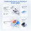 Flydigi B8X Advanced Cellphone Cooler with RGB Lighting Magnetic Radiator and Frequency Conversion Technology 7