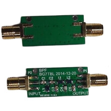 10 MHz Middenfrequentiebanddoorlaatfilter (BPF) Middenfrequentie 88-108 MHz BPF Laag Invoegverlies