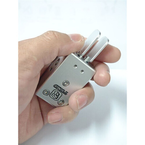 Handheld CW Morse Key Portable Telegraph Key Double Paddle 2