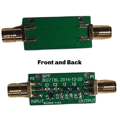 10 MHz Mittenfrequenz-Bandpassfilter (BPF) Mittenfrequenz 88-108 MHz BPF, Geringe Einfügungsdämpfung 1