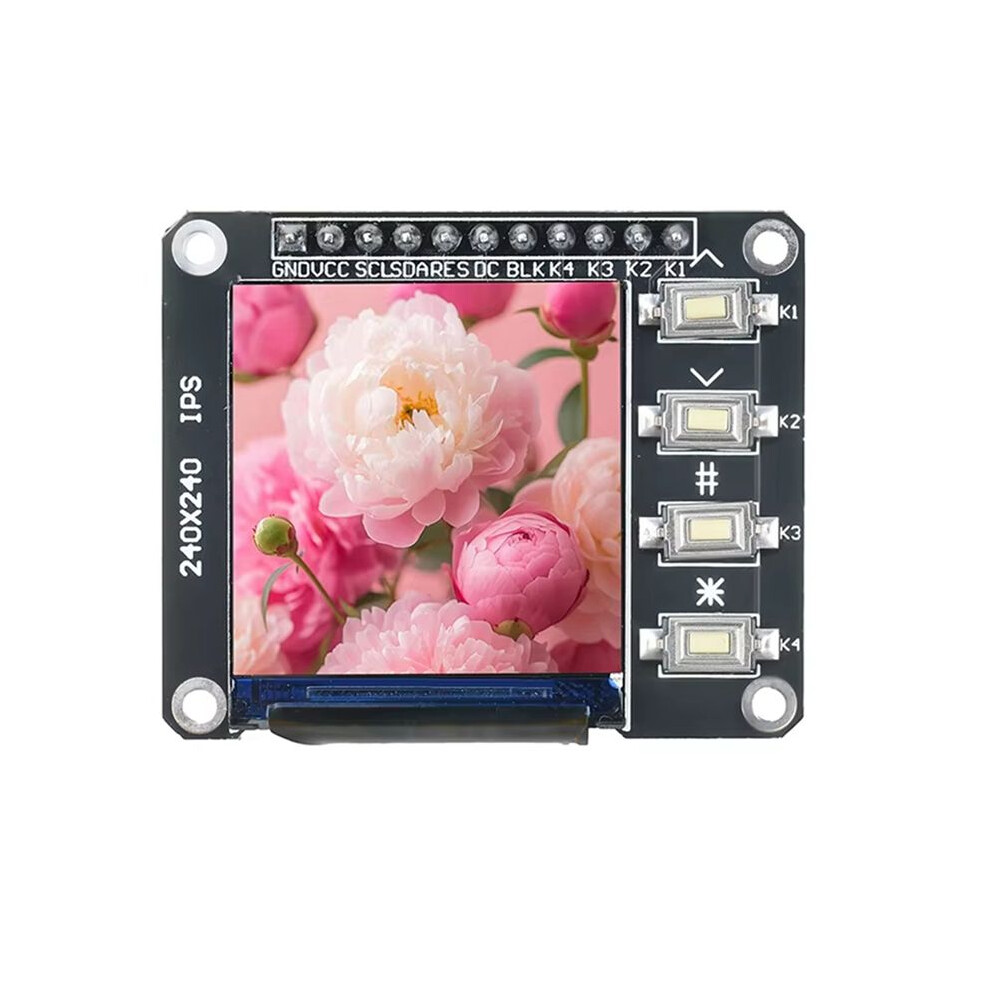 1.3 Inch Full Color Tft Display Module Hd Lcd Screen 240X240 St7735 St7789 1.3Inch 4713004727618