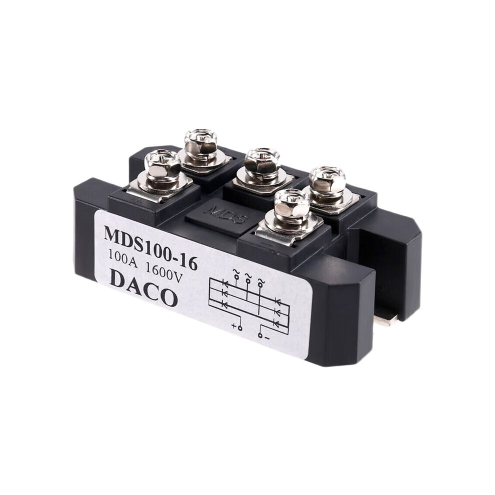 Three-Phase Rectifier Module Mds100-16 Mds100a1600v Three-Phase Bridge Rectifier 4713063578664
