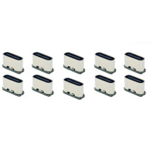 10Pcs USB Type-C Female Connector 5Pin SMD SMT Socket for PCB Soldering DIY Repair Charging Port