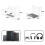 Support de Manette de Jeu pour Console pour  pour PS5  5, Support de Casque pour Console de Jeu pour PS5. 10