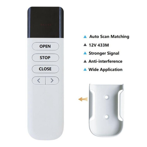 Wireless Remote Control for Electric Curtain 433MHz Portable Remote Control Handle  Home Scene Control 2