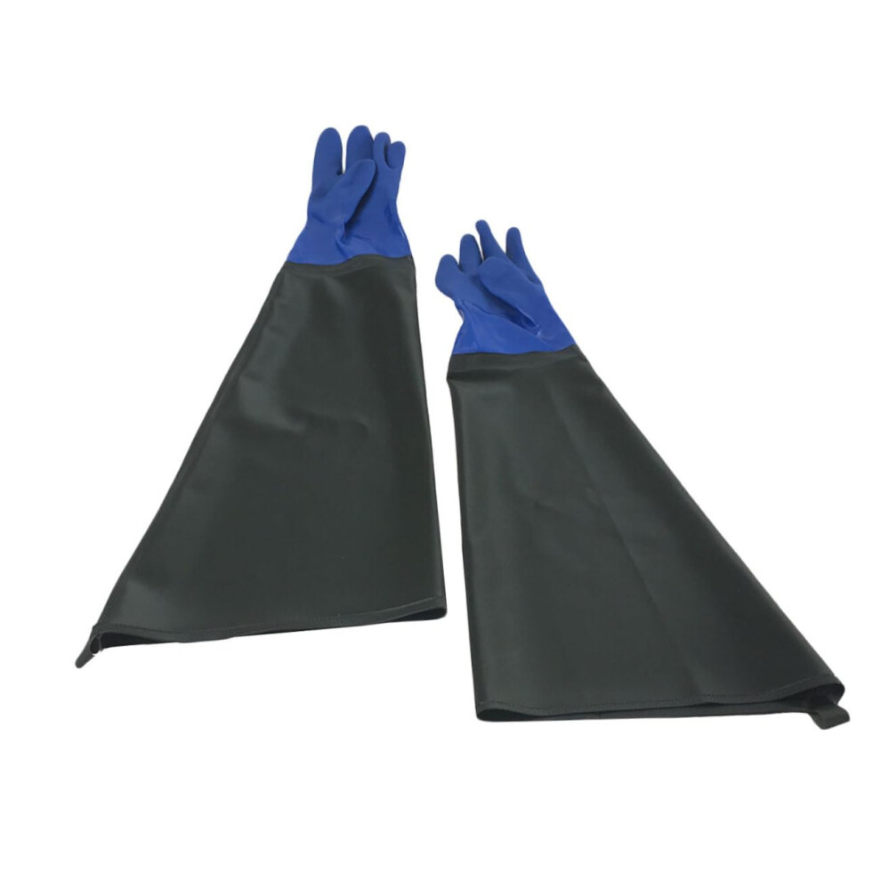 Construction Safety Gloves Heavy Duty Chemical Resistant Rubber Gloves Skid Resistant Grip Size Options 9382693719881
