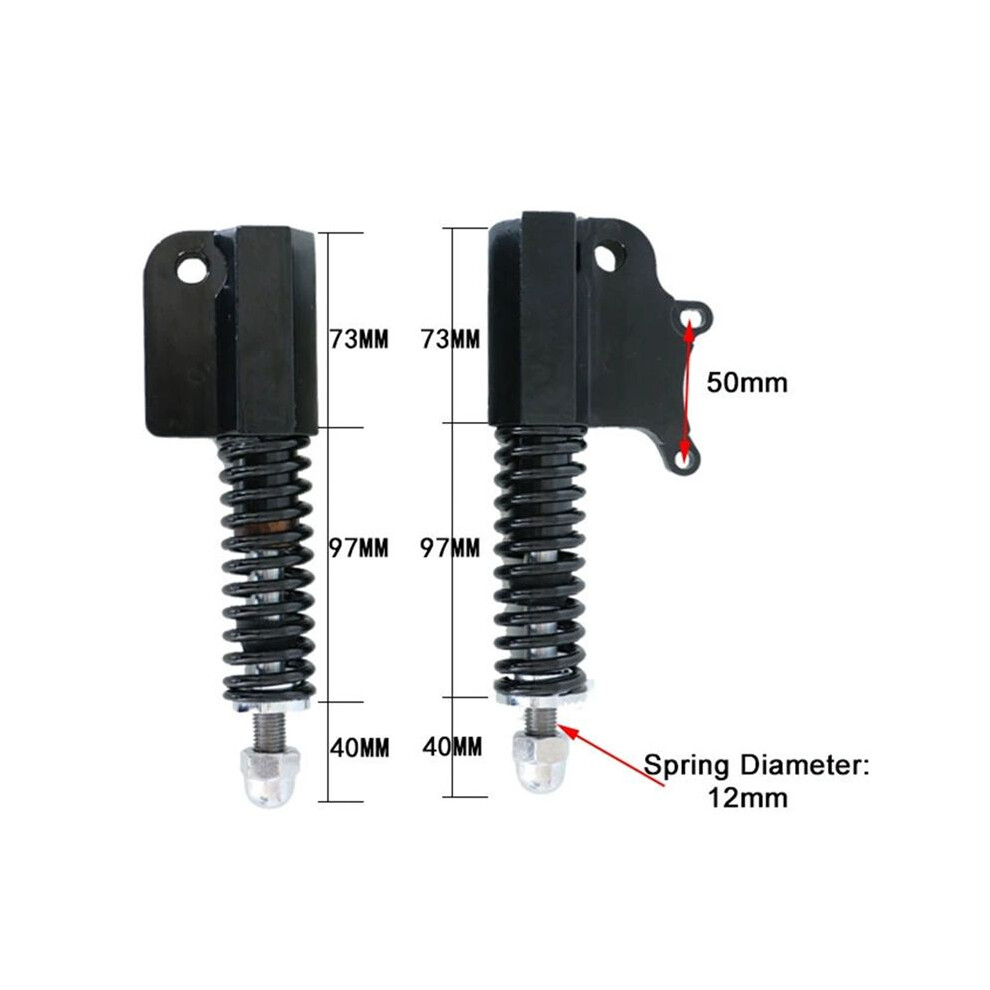 10 Inch Front Suspension For M4 Electric Scooter Spring Damping Parts 6031670064676