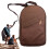 Large Capacity Camping Utensil Organizer with MultiCompartment Design and Adjustable Shoulder Strap Coffee 1