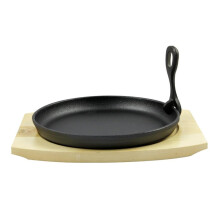 Cast Iron Frying Pan 12 Inch Skillet Preseasoned Induction Compatible Omelette Pancake Breakfast Pan