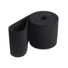 Bandas elásticas de alta calidad, banda elástica de punto con buena elasticidad para pelucas, elástico de costura fácil de usar para cinturillas,