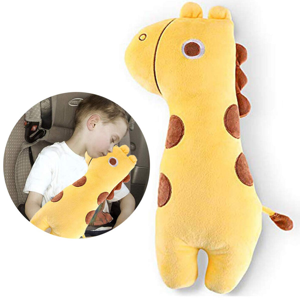 Sweet Gift Kids Seatbelt Pillow, High Quality Pp Cotton Easy To Clean Adjustable Support For Safe Long Drives 9128293662680