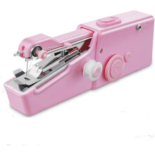 Practical Gift Portable Handheld Sewing Machine, Versatile Lightweight Durable, For Quick Stitching, Suitable For Home, Travel And Diy, Ergonomic