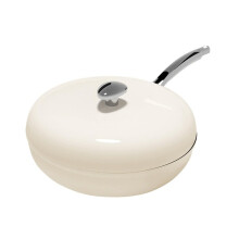 Non Stick Wok for Induction Cooker, MultiHeat Compatible Frying Pan, Easy Clean Durable Design