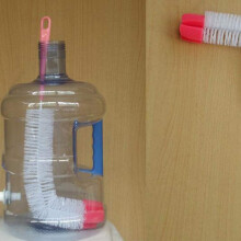 Spazzola per la pulizia delle bottiglie extra lunga, manico lungo flessibile, potente capacità di pulizia per le tue esigenze quotidiane, ampia