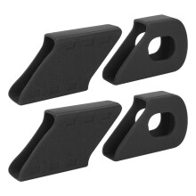 Protetor de pedivela para bicicleta MTB, protetor de silicone de alta resistência ao desgaste, equipamento de proteção universal - à prova de