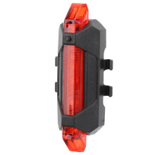 Lampă de bicicletă reîncărcabilă USB, impermeabilă, cu LED, ușor de instalat, lampă de avertizare de siguranță, material durabil, durată
