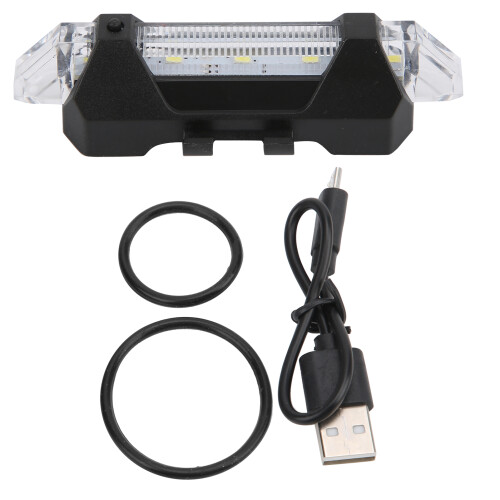 Φορητό επαναφορτιζόμενο USB, εξαιρετικά φωτεινό φως ποδηλάτου, εύκολη εγκατάσταση