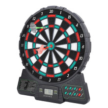 Elektronische Dartscheibe mit fortschrittlichem LCD-Display, LCD-Anzeige mit Echtzeit-Punkteanzeige, akustischen Hinweisen für interaktives Spiel,