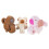 Multipurpose Lovely Capybaras Slap Bracelet With Pullable-brown 2