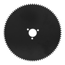 Pignone in acciaio per moto, ruota posteriore resistente con facile installazione per scooter e biciclette elettriche, diametro totale 190 mm,