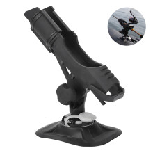 Supporto per canna da pesca con porta canna da kayak regolabile e girevole a 360, design leggero e resistente per la pesca in barca, design del