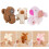Modieuze interactieve Capybaras-klapband met-Beige 3