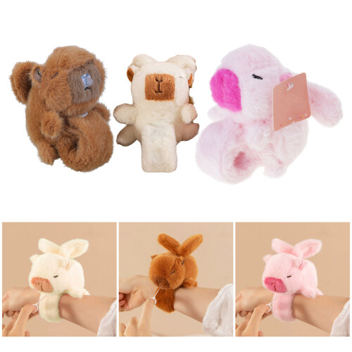 Modieuze interactieve Capybaras-klapband met-Beige 2