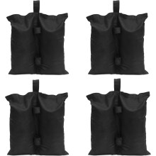 Outdoor Event Security, Heavy Duty Canopy Sand Bags, Easy To Use Weight Bags For Instant Shelters, Party Tents, And Gazebos, 4 Pack With Versatile Com