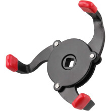 Llave universal de liberación rápida para filtros de aceite, ajustable para filtros de 60 mm a 95 mm, diseño especial de tres mordazas, acero al